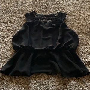 Black dress up shirt